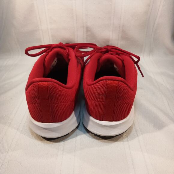 Nike Red/Black Mesh Running Sneakers Men’s Size 9.5 - Picture 3 of 7